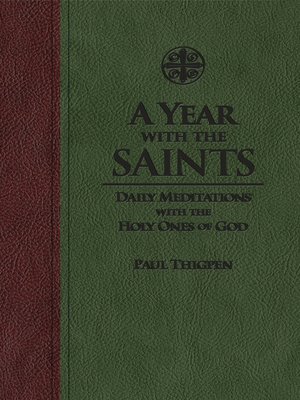 cover image of A Year with the Saints